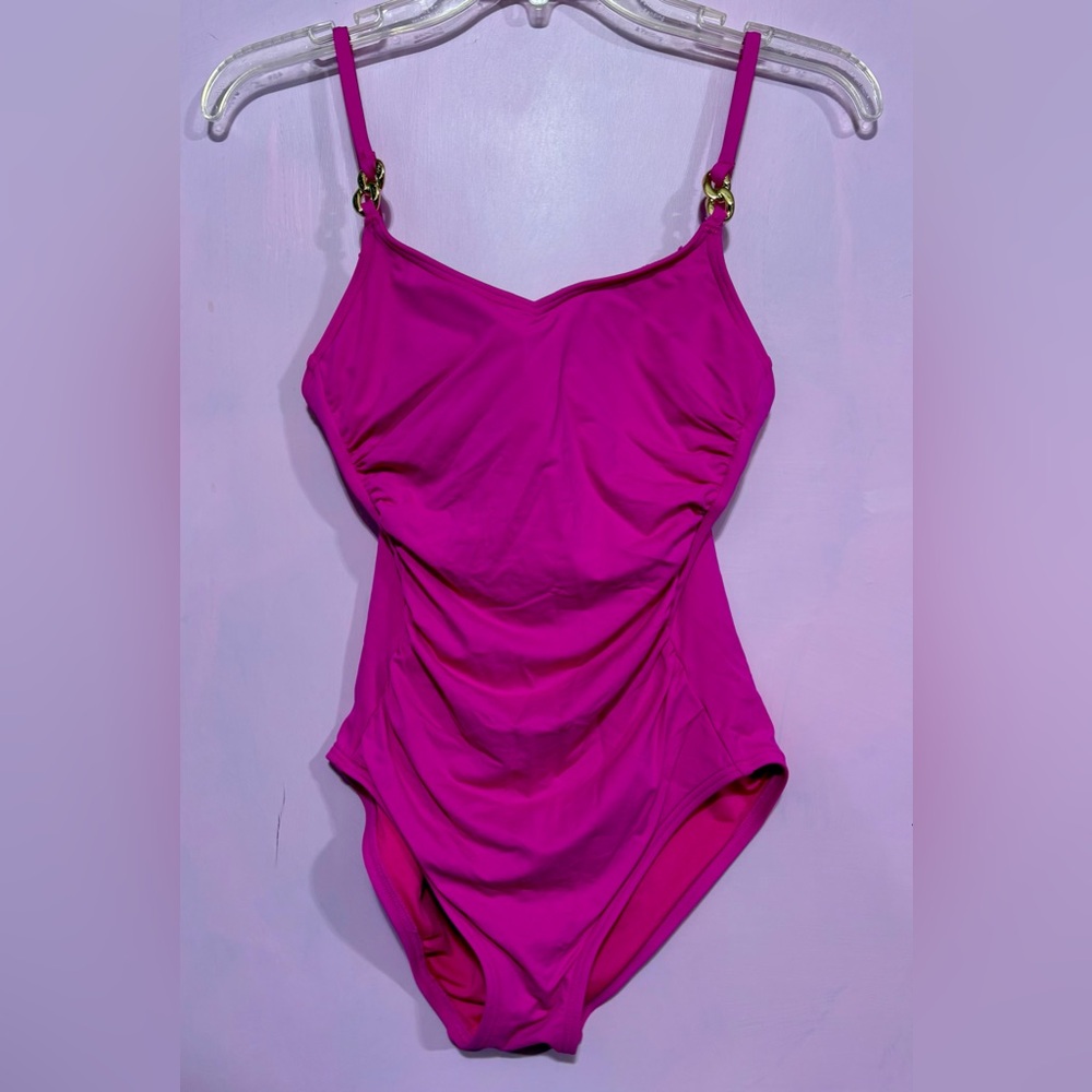 MICHAEL Michael Kors Magenta One Piece Swimsuit